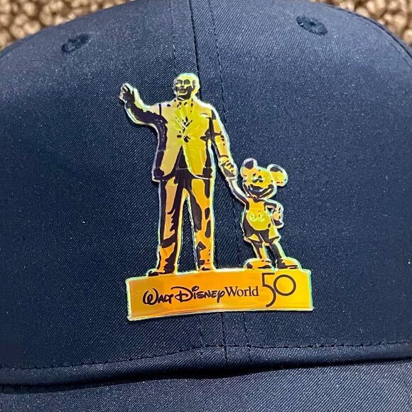 NWT Walt Disney World 50th Anniversary Nike Dri-Fit Hat (Adult Unisex) - Picture 2 of 8